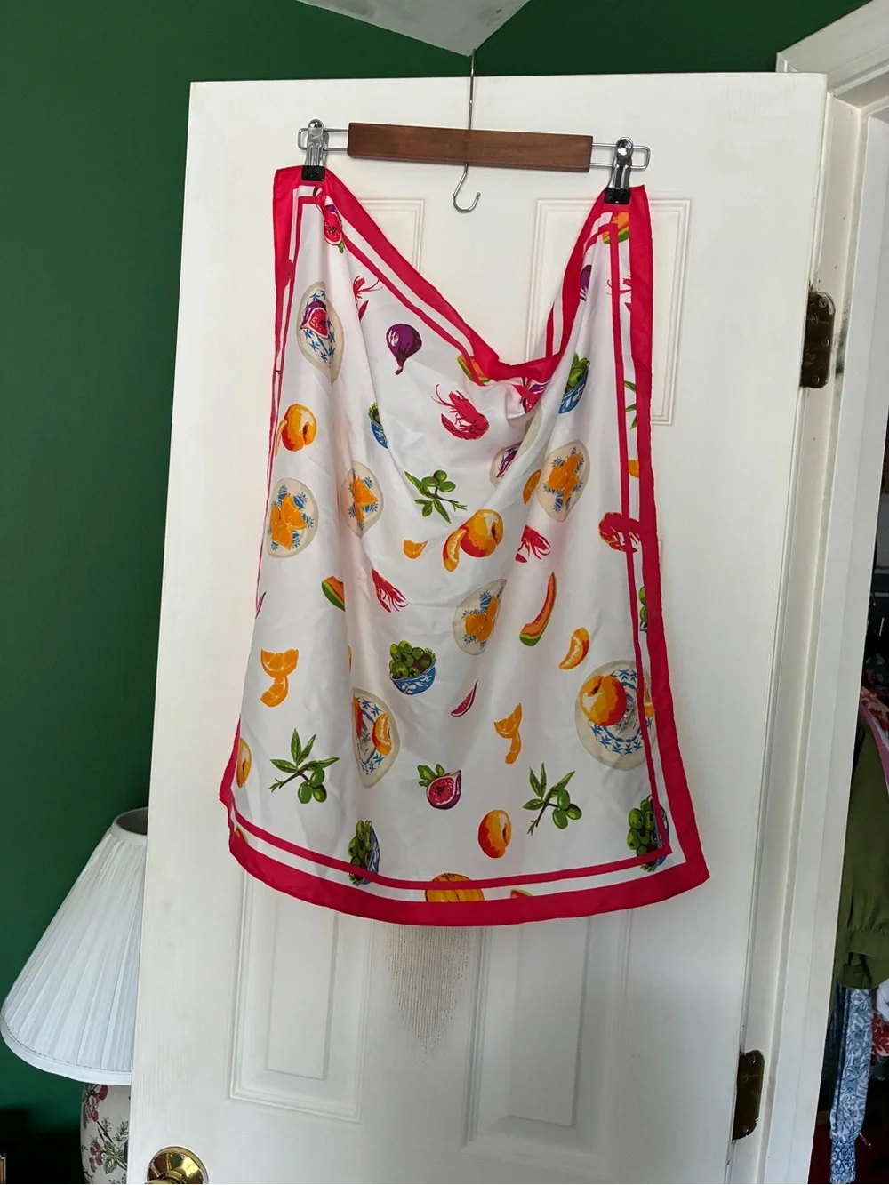 J. Crew Factory Floral Faux Silk Scarf